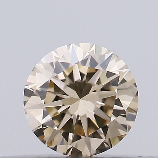 Loose Diamond - ROUND 0.17ct Fancy Light Brown VS1: Loose Diamond - ROUND 0.17ct Fancy Light Brown VS1 Source: Natural Shape: ROUND Carats: 0.17 Color: Fancy Light Brown Certification: NONE Video: