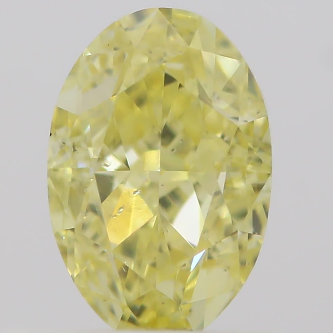 Loose Diamond - OVAL 0.45ct Fancy Intense Yellow SI1: Loose Diamond - OVAL 0.45ct Fancy Intense Yellow SI1 Source: Natural Shape: OVAL Carats: 0.45 Color: Fancy Intense Yellow Certification: GIA Video: