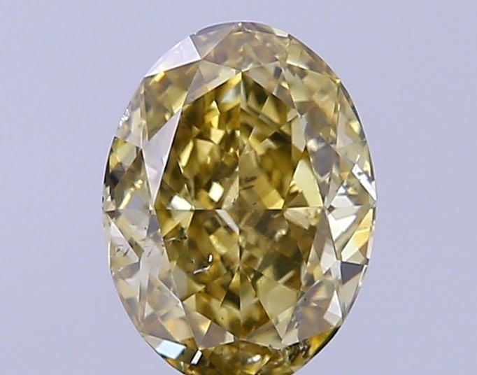 Loose Diamond - OVAL 1.01ct Fancy Yellow SI1: Loose Diamond - OVAL 1.01ct Fancy Yellow SI1 Source: Natural Shape: OVAL Carats: 1.01 Color: Fancy Yellow Certification: NONE Video: