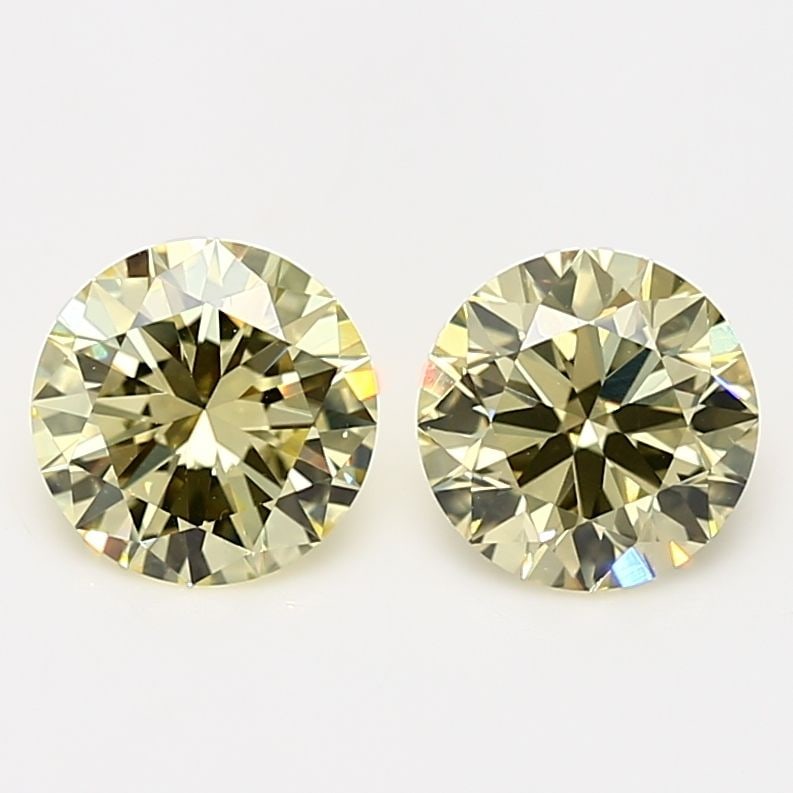 Loose Diamond - ROUND 1.03ct Fancy Yellow VVS1 (1 of 1)