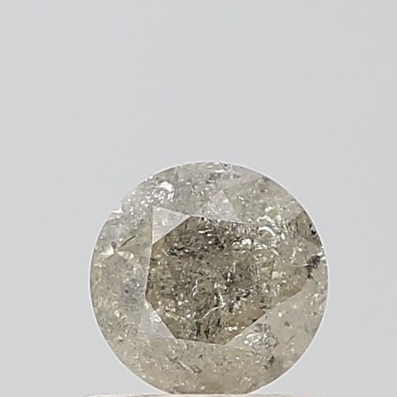 Loose Diamond - ROUND 0.54ct Salt and Pepper VS2: Loose Diamond - ROUND 0.54ct Salt and Pepper VS2 Source: Natural Shape: ROUND Carats: 0.54 Color: Salt and Pepper Certification: NONE Video: