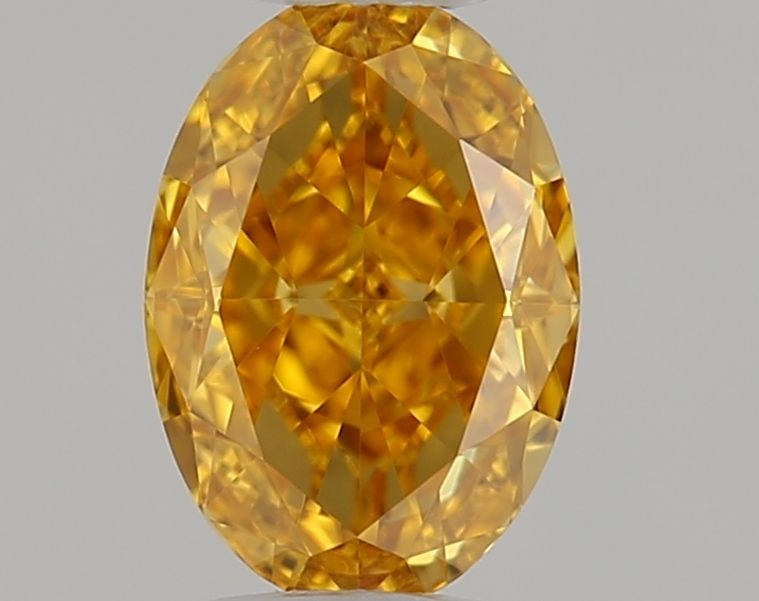 Loose Diamond - OVAL 0.31ct Fancy Vivid Yellow Orange VVS1: Loose Diamond - OVAL 0.31ct Fancy Vivid Yellow Orange VVS1 Source: Natural Shape: OVAL Carats: 0.31 Color: Fancy Vivid Yellow Orange Certification: GIA Video: