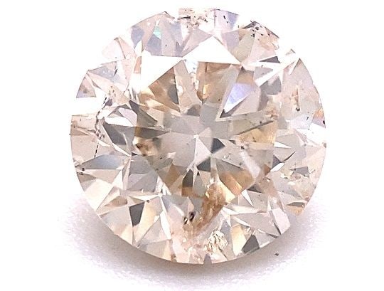 Loose Diamond - ROUND 2.01ct Champagne I1: Loose Diamond - ROUND 2.01ct Champagne I1 Source: Natural Shape: ROUND Carats: 2.01 Color: Champagne Certification: OTHER The Diamond Depot Guarantee: All items in this auction are guaranteed to be 10