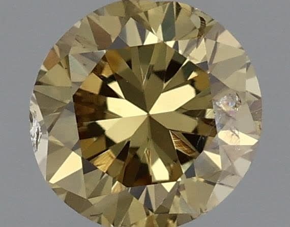 Loose Diamond - ROUND 0.38ct Fancy Deep Brownish Greenish Yellow: Loose Diamond - ROUND 0.38ct Fancy Deep Brownish Greenish Yellow Source: Natural Shape: ROUND Carats: 0.38 Color: Fancy Deep Brownish Greenish Yellow Certification: GIA Video:
