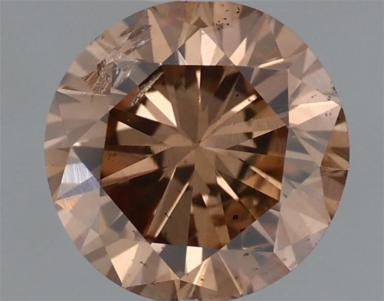 Loose Diamond - ROUND 0.83ct Fancy Dark Yellowish Brown: Loose Diamond - ROUND 0.83ct Fancy Dark Yellowish Brown Source: Natural Shape: ROUND Carats: 0.83 Color: Fancy Dark Yellowish Brown Certification: GIA Video: