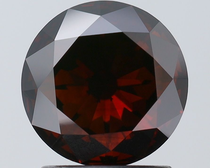 Loose Diamond - ROUND 2.02ct Fancy Reddish Brown VVS1: Loose Diamond - ROUND 2.02ct Fancy Reddish Brown VVS1 Source: Natural Shape: ROUND Carats: 2.02 Color: Fancy Reddish Brown Certification: GIA Video: