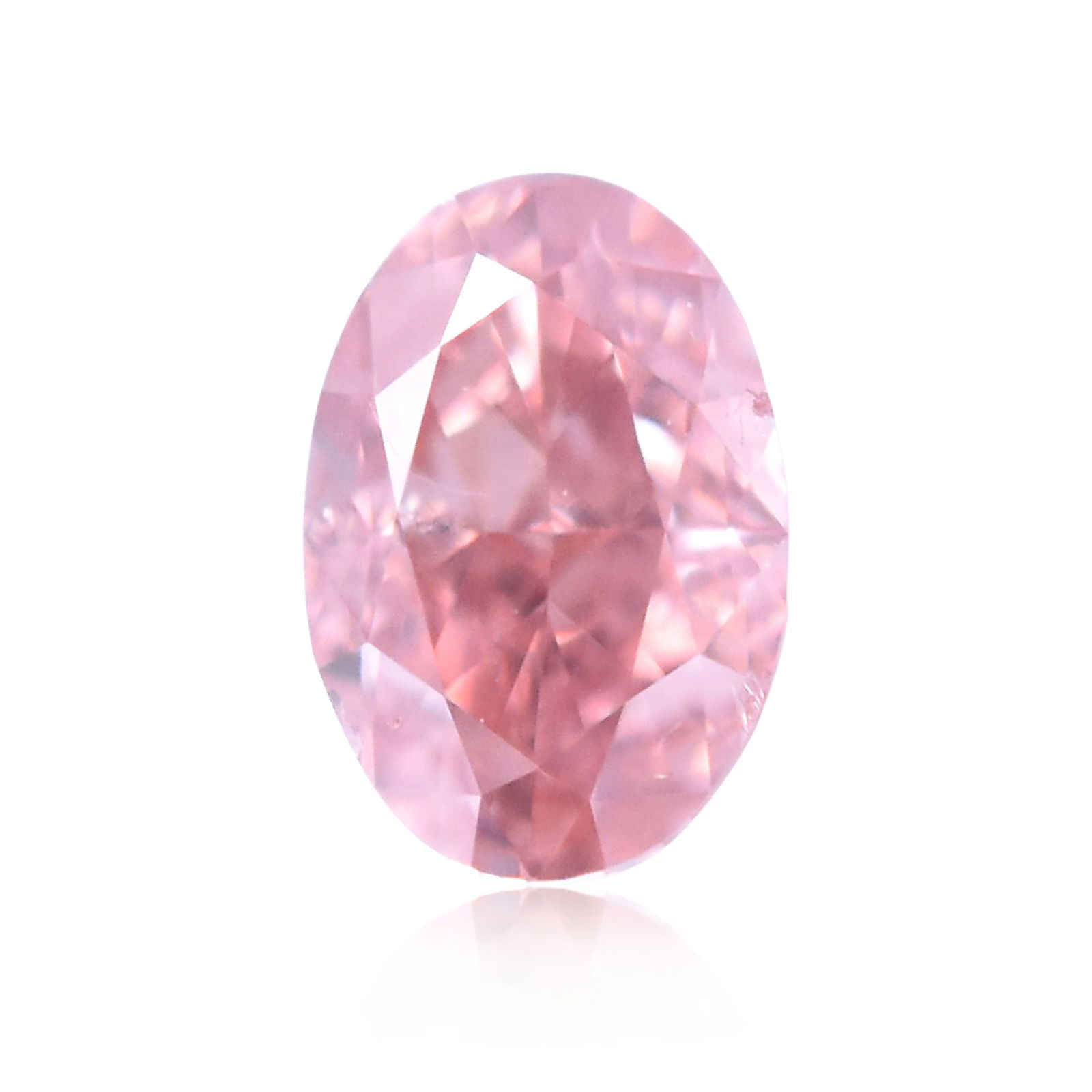 Loose Diamond - OVAL 0.18ct Fancy Intense Pink SI2: Loose Diamond - OVAL 0.18ct Fancy Intense Pink SI2 Source: Natural Shape: OVAL Carats: 0.18 Color: Fancy Intense Pink Certification: GIA Video: