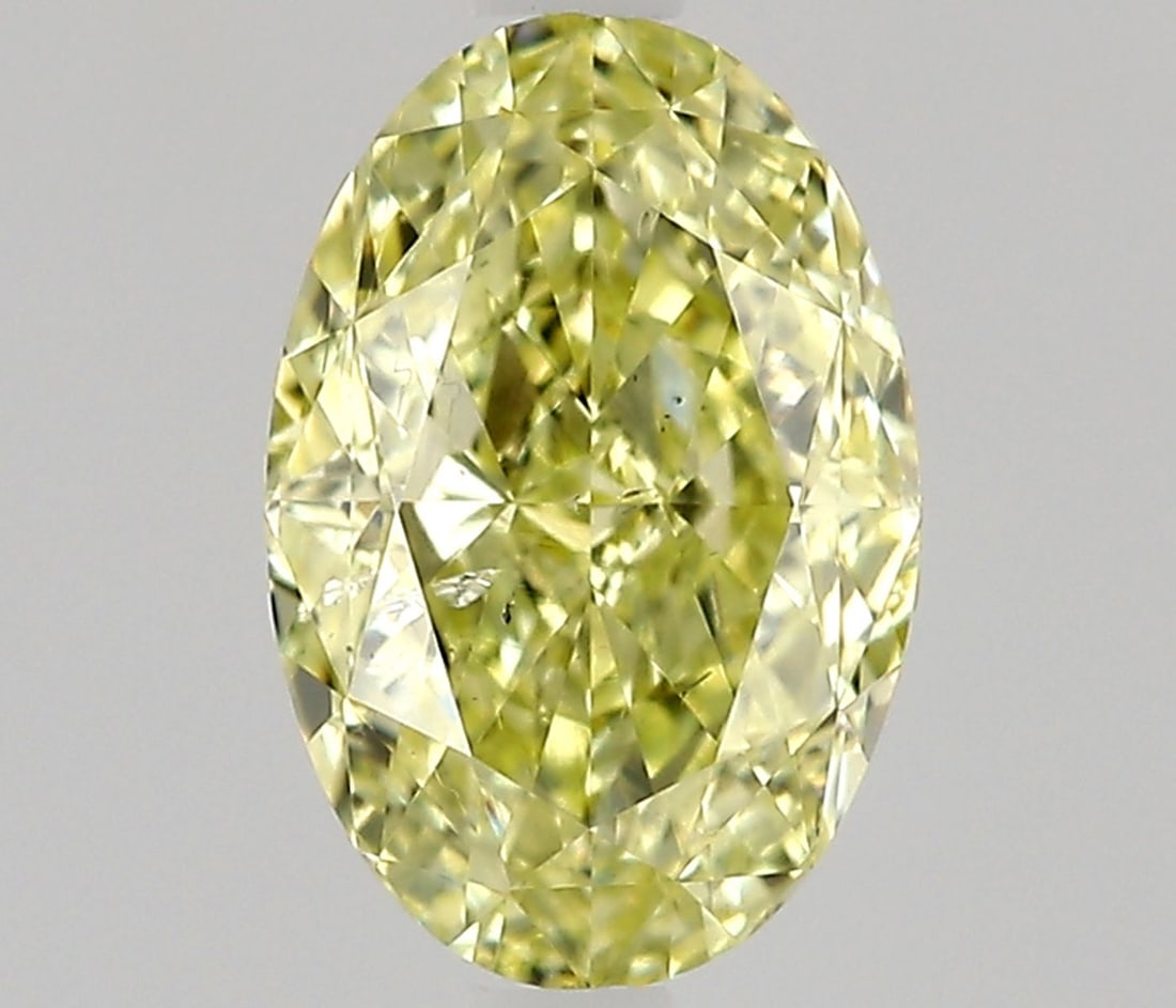 Loose Diamond - OVAL 0.7ct Fancy Yellow SI2: Loose Diamond - OVAL 0.7ct Fancy Yellow SI2 Source: Natural Shape: OVAL Carats: 0.7 Color: Fancy Yellow Certification: GIA Video: