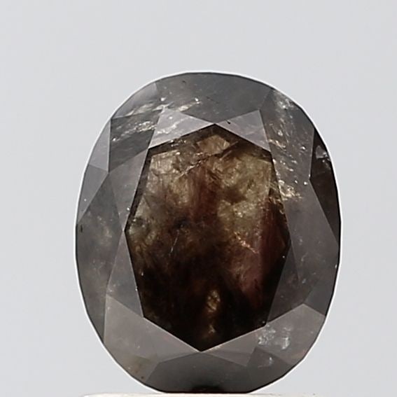 Loose Diamond - OVAL 0.97ct Salt and Pepper VS1: Loose Diamond - OVAL 0.97ct Salt and Pepper VS1 Source: Natural Shape: OVAL Carats: 0.97 Color: Salt and Pepper Certification: NONE Video: