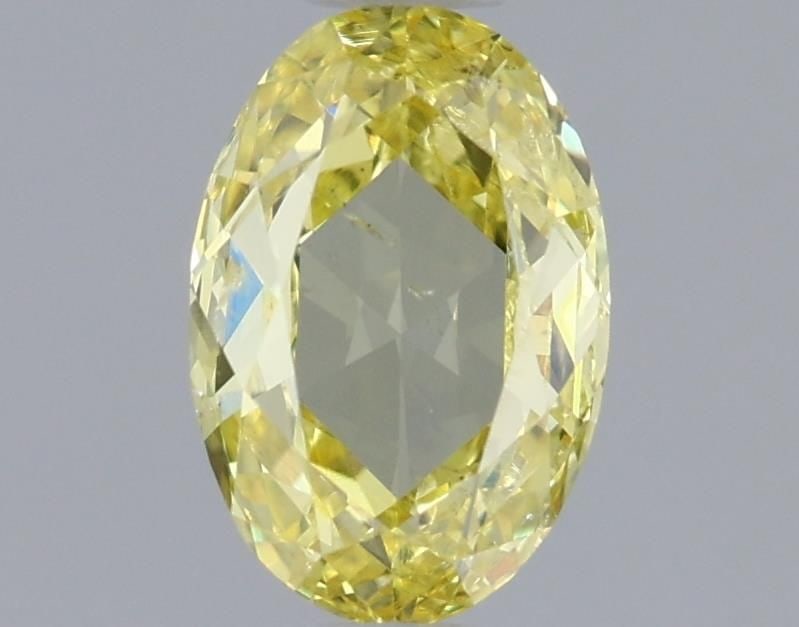 Loose Diamond - OVAL 0.61ct Fancy Intense Yellow SI2: Loose Diamond - OVAL 0.61ct Fancy Intense Yellow SI2 Source: Natural Shape: OVAL Carats: 0.61 Color: Fancy Intense Yellow Certification: GIA Video: