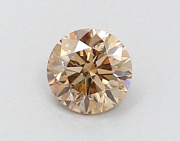 Loose Diamond - ROUND 0.34ct Fancy Light Brown SI2: Loose Diamond - ROUND 0.34ct Fancy Light Brown SI2 Source: Natural Shape: ROUND Carats: 0.34 Color: Fancy Light Brown Certification: NONE Video: