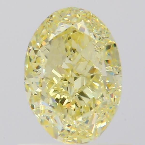 Loose Diamond - OVAL 1.01ct Fancy Light Yellow VS1: Loose Diamond - OVAL 1.01ct Fancy Light Yellow VS1 Source: Natural Shape: OVAL Carats: 1.01 Color: Fancy Light Yellow Certification: GIA The Diamond Depot Guarantee: All items in this auction are guar