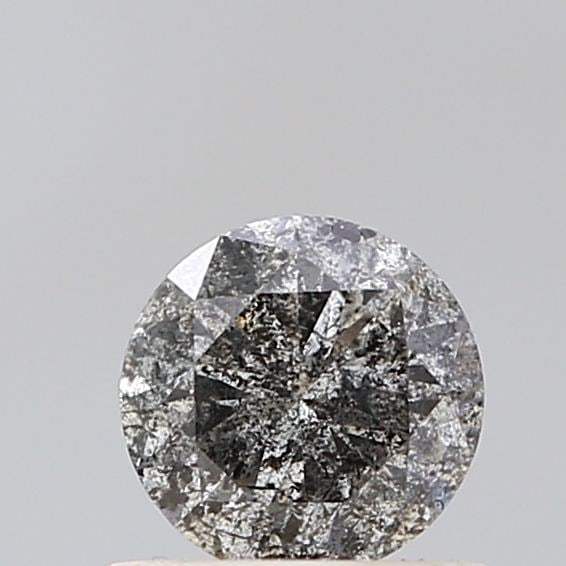 Loose Diamond - ROUND 0.6ct Salt and Pepper VVS2: Loose Diamond - ROUND 0.6ct Salt and Pepper VVS2 Source: Natural Shape: ROUND Carats: 0.6 Color: Salt and Pepper Certification: NONE Video: