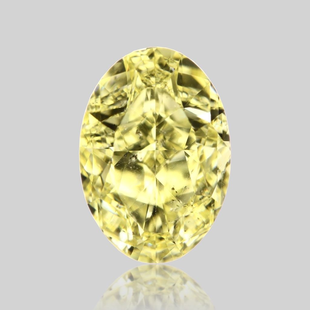 Loose Diamond - OVAL 1.21ct Fancy Yellow SI2: Loose Diamond - OVAL 1.21ct Fancy Yellow SI2 Source: Natural Shape: OVAL Carats: 1.21 Color: Fancy Yellow Certification: GIA Video: