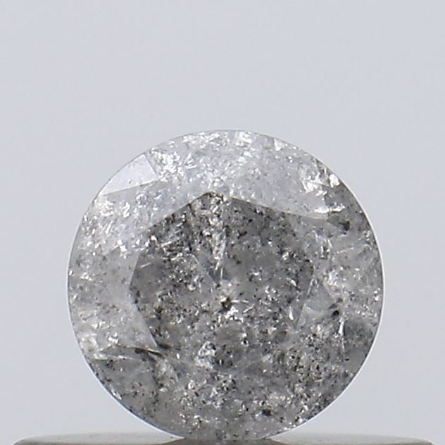 Loose Diamond - ROUND 0.33ct Salt and Pepper I3: Loose Diamond - ROUND 0.33ct Salt and Pepper I3 Source: Natural Shape: ROUND Carats: 0.33 Color: Salt and Pepper Certification: NONE Video: