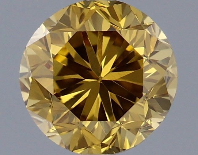 Loose Diamond - ROUND 0.42ct Fancy Deep Brown Yellow: Loose Diamond - ROUND 0.42ct Fancy Deep Brown Yellow Source: Natural Shape: ROUND Carats: 0.42 Color: Fancy Deep Brown Yellow Certification: GIA Video: