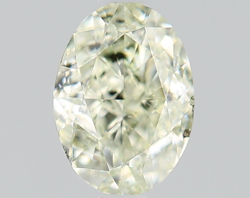 Loose Diamond - OVAL 1.05ct Fancy Yellow Green I1: Loose Diamond - OVAL 1.05ct Fancy Yellow Green I1 Source: Natural Shape: OVAL Carats: 1.05 Color: Fancy Yellow Green Certification: GIA Video: