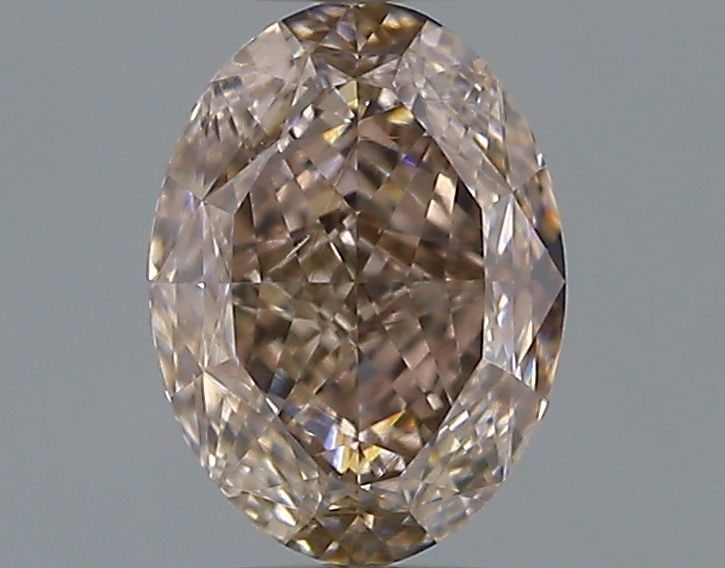 Loose Diamond - OVAL 0.71ct Fancy Pink Brown SI1: Loose Diamond - OVAL 0.71ct Fancy Pink Brown SI1 Source: Natural Shape: OVAL Carats: 0.71 Color: Fancy Pink Brown Certification: GIA Video: