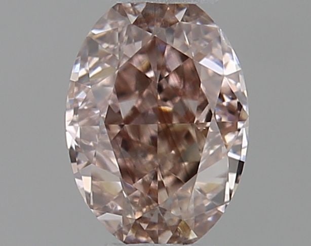 Loose Diamond - OVAL 0.31ct Fancy Pinkish Brown SI1: Loose Diamond - OVAL 0.31ct Fancy Pinkish Brown SI1 Source: Natural Shape: OVAL Carats: 0.31 Color: Fancy Pinkish Brown Certification: NONE Video: