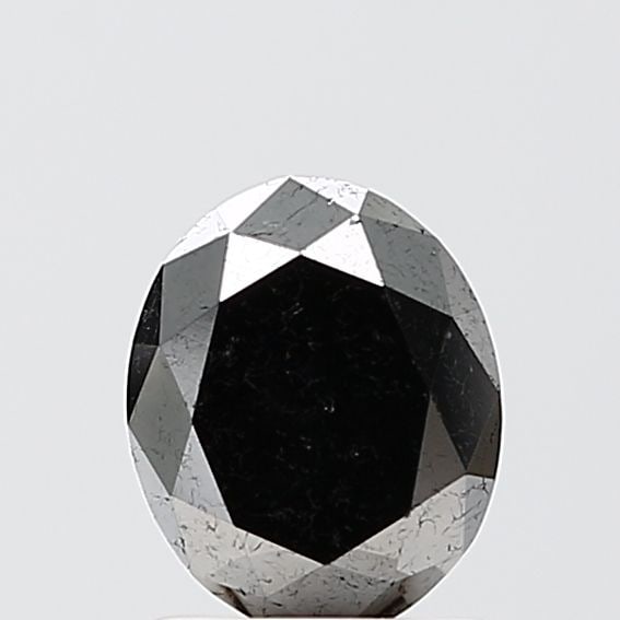 Loose Diamond - OVAL 1.54ct Fancy Black VS1 (1 of 1)