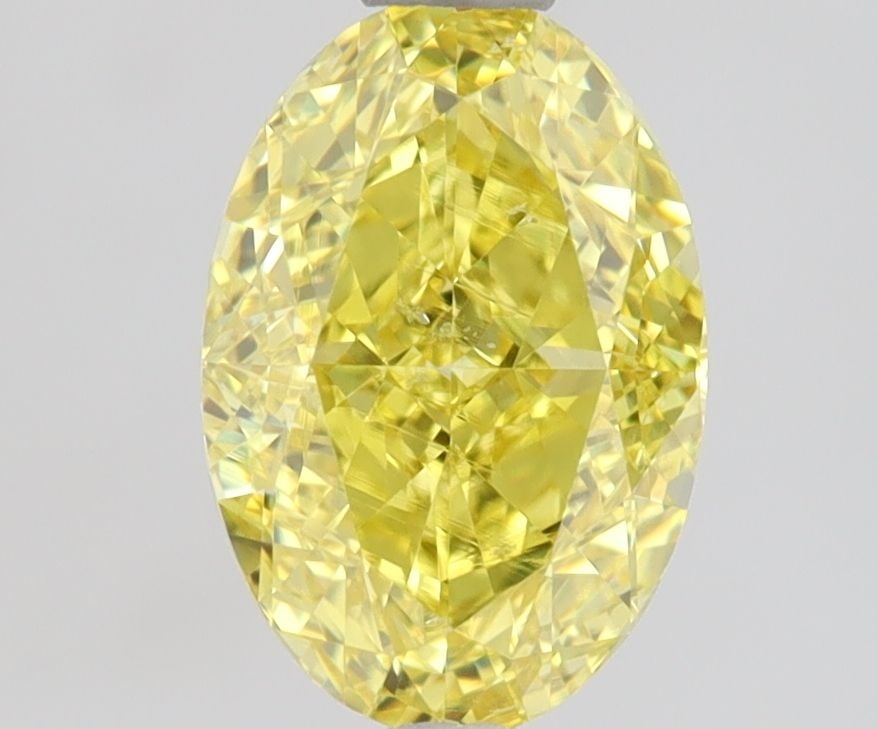 Loose Diamond - OVAL 1.01ct Fancy Vivid Yellow SI2: Loose Diamond - OVAL 1.01ct Fancy Vivid Yellow SI2 Source: Natural Shape: OVAL Carats: 1.01 Color: Fancy Vivid Yellow Certification: GIA Video:
