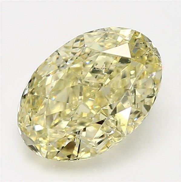 Loose Diamond - OVAL 4.03ct Fancy Yellow SI2: Loose Diamond - OVAL 4.03ct Fancy Yellow SI2 Source: Natural Shape: OVAL Carats: 4.03 Color: Fancy Yellow Certification: GIA Video:
