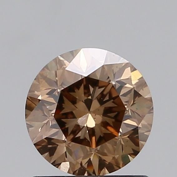 Loose Diamond - ROUND 1.01ct Fancy Brown SI2: Loose Diamond - ROUND 1.01ct Fancy Brown SI2 Source: Natural Shape: ROUND Carats: 1.01 Color: Fancy Brown Certification: NONE Video: