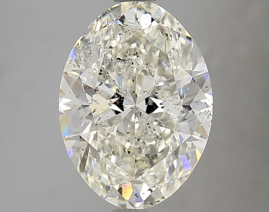 Loose Diamond - OVAL 3.56ct J I1: Loose Diamond - OVAL 3.56ct J I1 Source: Natural Shape: OVAL Carats: 3.56 Color: J Clarity: I1 Certification: GIA The Diamond Depot Guarantee: All items in this auction are guaranteed to be 100% authe