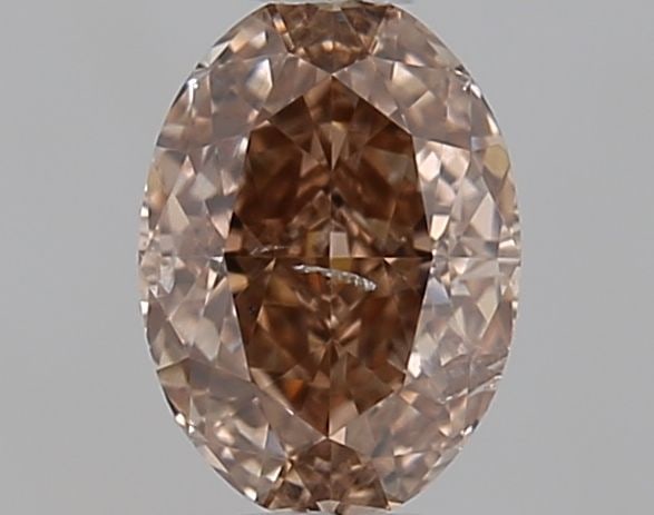 Loose Diamond - OVAL 0.35ct Fancy Pinkish Brown I1: Loose Diamond - OVAL 0.35ct Fancy Pinkish Brown I1 Source: Natural Shape: OVAL Carats: 0.35 Color: Fancy Pinkish Brown Certification: NONE Video: