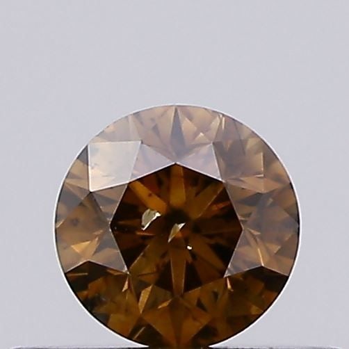 Loose Diamond - ROUND 0.3ct Fancy Brown SI2: Loose Diamond - ROUND 0.3ct Fancy Brown SI2 Source: Natural Shape: ROUND Carats: 0.3 Color: Fancy Brown Certification: NONE Video: