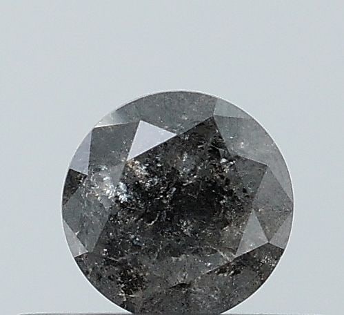 Loose Diamond - ROUND 0.34ct Salt and Pepper VVS2: Loose Diamond - ROUND 0.34ct Salt and Pepper VVS2 Source: Natural Shape: ROUND Carats: 0.34 Color: Salt and Pepper Certification: NONE Video: