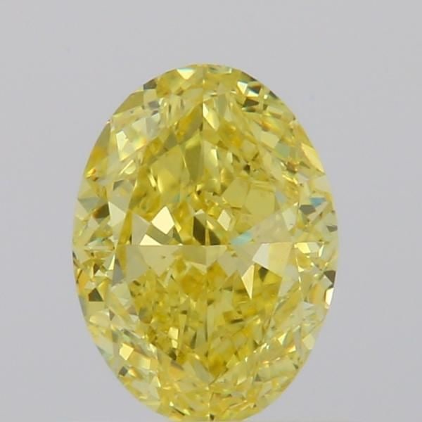 Loose Diamond - OVAL 0.7ct Fancy Intense Yellow VS2: Loose Diamond - OVAL 0.7ct Fancy Intense Yellow VS2 Source: Natural Shape: OVAL Carats: 0.7 Color: Fancy Intense Yellow Certification: GIA Video:
