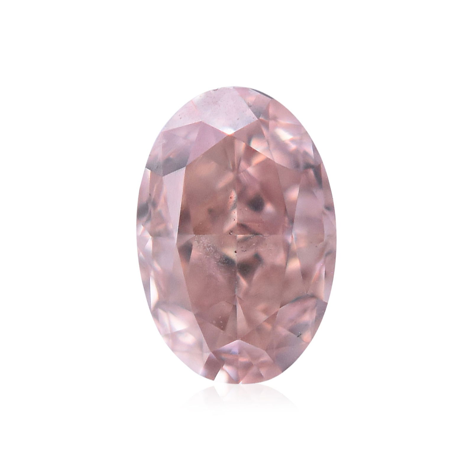 Loose Diamond - OVAL 0.16ct Fancy Orangey Pink SI1: Loose Diamond - OVAL 0.16ct Fancy Orangey Pink SI1 Source: Natural Shape: OVAL Carats: 0.16 Color: Fancy Orangey Pink Certification: GIA Video: