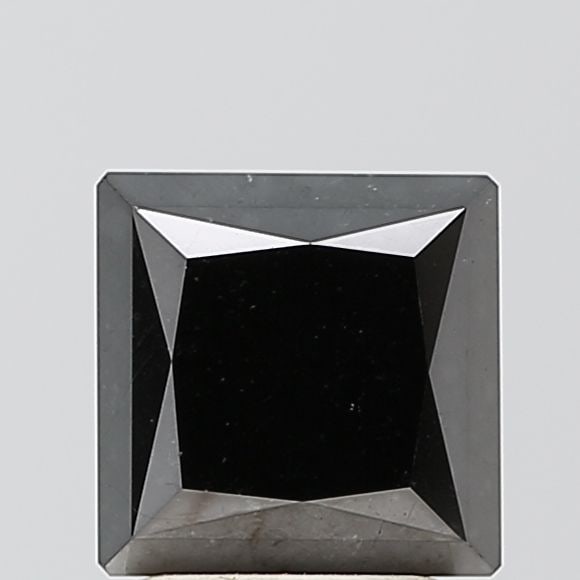 Loose Diamond - PRINCESS 2.57ct Black VVS2: Loose Diamond - PRINCESS 2.57ct Black VVS2 Source: Natural Shape: PRINCESS Carats: 2.57 Color: Black Certification: NONE Video: