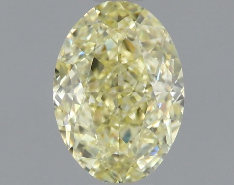 Loose Diamond - OVAL 1.0ct Fancy Light Yellow VS2: Loose Diamond - OVAL 1.0ct Fancy Light Yellow VS2 Source: Natural Shape: OVAL Carats: 1.0 Color: Fancy Light Yellow Certification: GIA Video: