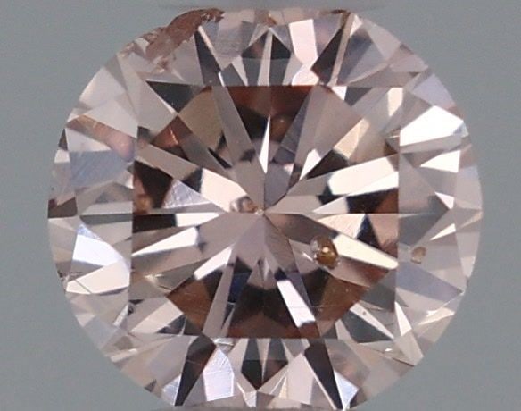 Loose Diamond - ROUND 0.25ct Fancy Brownish Orangey Pink SI2: Loose Diamond - ROUND 0.25ct Fancy Brownish Orangey Pink SI2 Source: Natural Shape: ROUND Carats: 0.25 Color: Fancy Brownish Orangey Pink Certification: GIA Video: