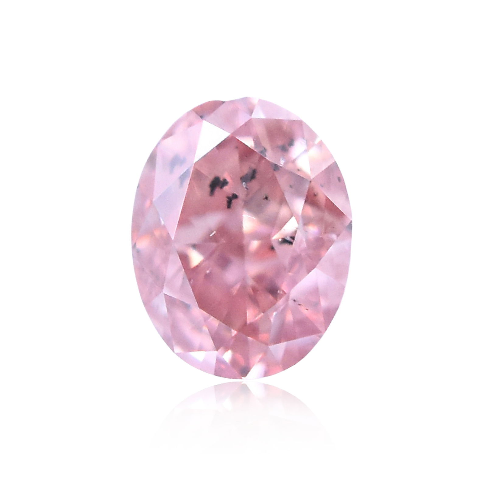 Loose Diamond - OVAL 0.22ct Fancy Intense Pink SI2: Loose Diamond - OVAL 0.22ct Fancy Intense Pink SI2 Source: Natural Shape: OVAL Carats: 0.22 Color: Fancy Intense Pink Certification: GIA Video: