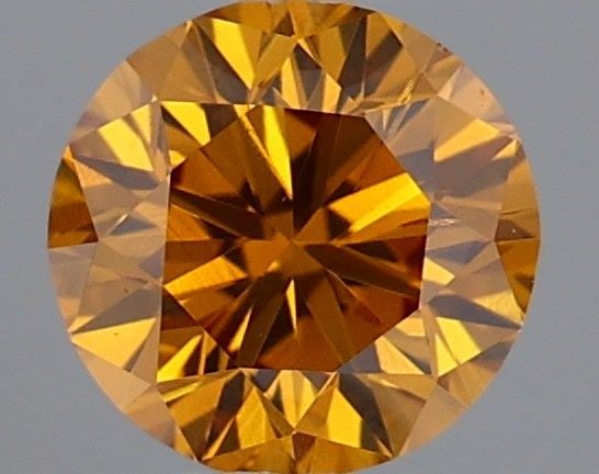 Loose Diamond - ROUND 0.19ct Fancy Deep Brownish Yellowish Orange: Loose Diamond - ROUND 0.19ct Fancy Deep Brownish Yellowish Orange Source: Natural Shape: ROUND Carats: 0.19 Color: Fancy Deep Brownish Yellowish Orange Certification: GIA Video:
