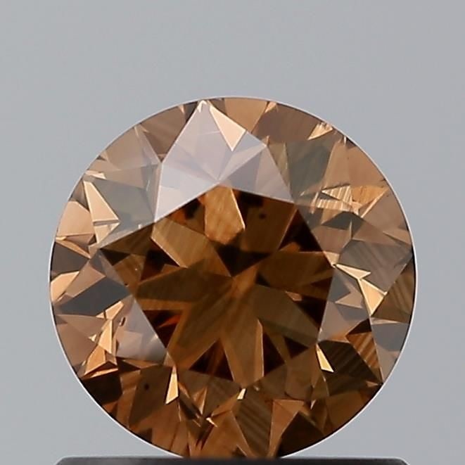 Loose Diamond - ROUND 0.77ct Brown SI1: Loose Diamond - ROUND 0.77ct Brown SI1 Source: Natural Shape: ROUND Carats: 0.77 Color: Brown Certification: NONE Video: