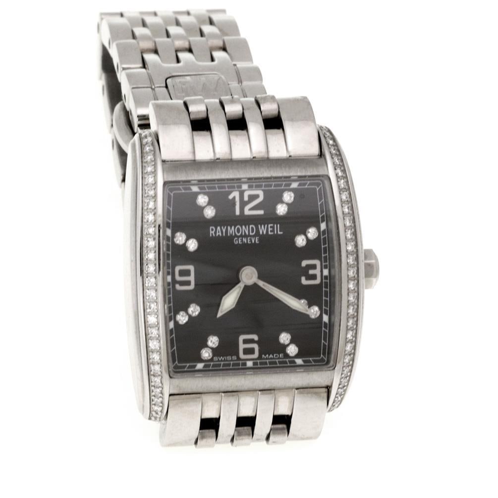 Raymond Weil Don Giovanni Ladies Quartz Watch with Diamonds 5976: Raymond Weil Don Giovanni Ladies Quartz Watch with Diamonds 5976 Presenting a stunning ladies wristwatch from the esteemed Raymond Weil Don Giovanni collection. This elegant timepiece features a stain