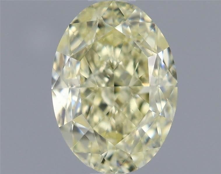 Loose Diamond - OVAL 0.99ct Fancy Light Yellow VS2: Loose Diamond - OVAL 0.99ct Fancy Light Yellow VS2 Source: Natural Shape: OVAL Carats: 0.99 Color: Fancy Light Yellow Certification: GIA Video:
