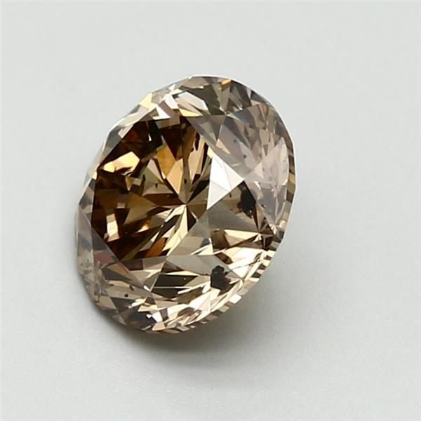 Loose Diamond - ROUND 2.05ct Fancy Yellowish Brown SI2: Loose Diamond - ROUND 2.05ct Fancy Yellowish Brown SI2 Source: Natural Shape: ROUND Carats: 2.05 Color: Fancy Yellowish Brown Certification: GIA Video: