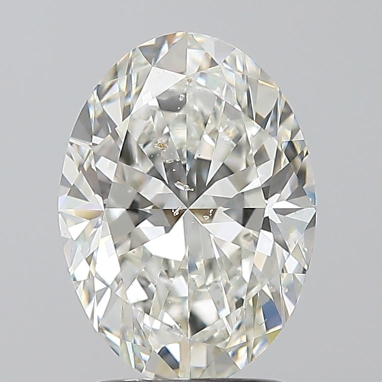 Loose Diamond - OVAL 2.01ct I SI2: Loose Diamond - OVAL 2.01ct I SI2 Source: Natural Shape: OVAL Carats: 2.01 Color: I Clarity: SI2 Certification: GIA Video: