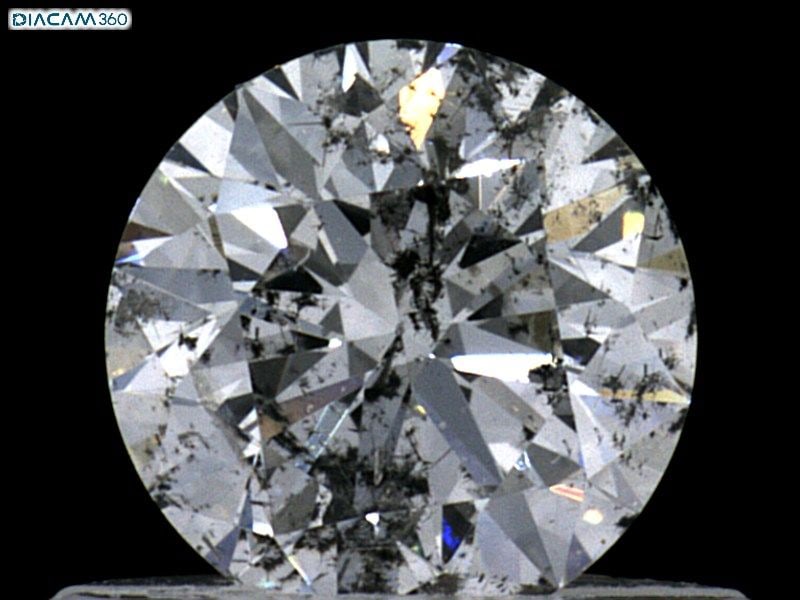 Loose Diamond - ROUND 0.53ct G I2: Loose Diamond - ROUND 0.53ct G I2 Source: Natural Shape: ROUND Carats: 0.53 Color: G Clarity: I2 Certification: NONE Video: