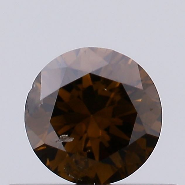Loose Diamond - ROUND 0.3ct Fancy Brown I1: Loose Diamond - ROUND 0.3ct Fancy Brown I1 Source: Natural Shape: ROUND Carats: 0.3 Color: Fancy Brown Certification: NONE Video: