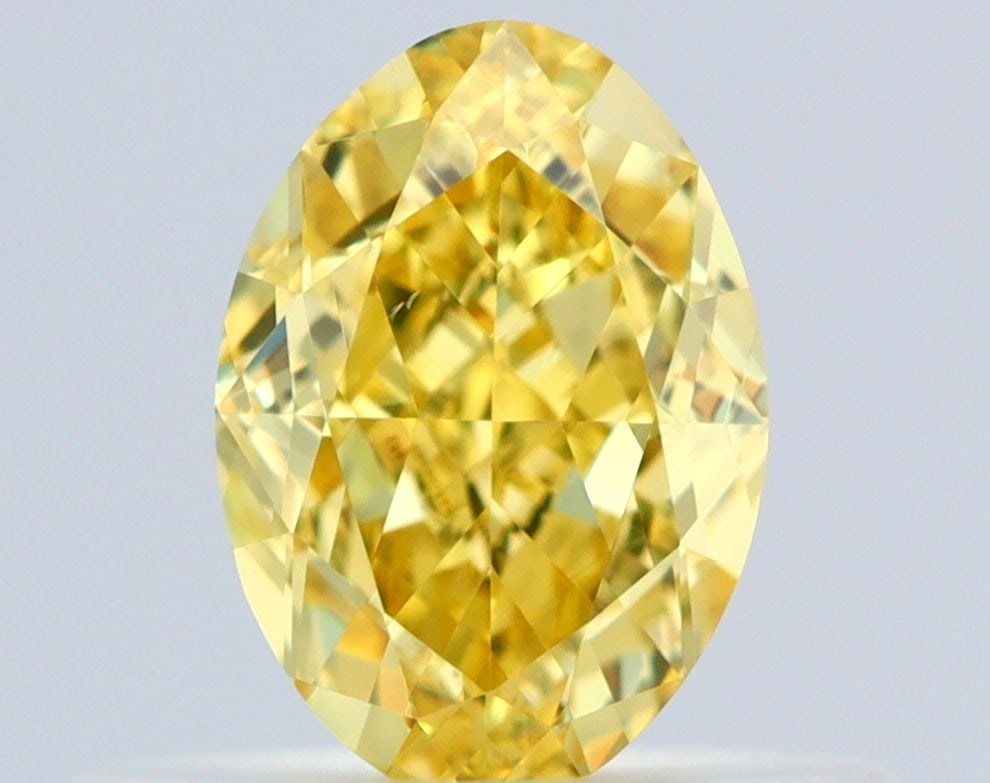 Loose Diamond - OVAL 0.5ct Fancy Intense Yellow VS2: Loose Diamond - OVAL 0.5ct Fancy Intense Yellow VS2 Source: Natural Shape: OVAL Carats: 0.5 Color: Fancy Intense Yellow Certification: GIA Video:
