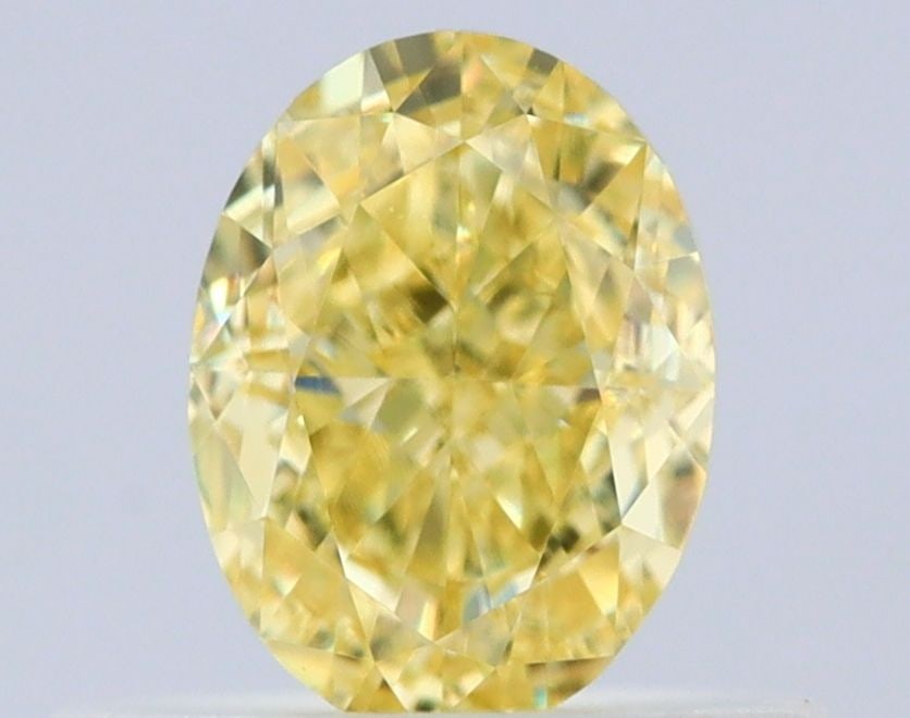 Loose Diamond - OVAL 0.51ct Fancy Intense Yellow VS1: Loose Diamond - OVAL 0.51ct Fancy Intense Yellow VS1 Source: Natural Shape: OVAL Carats: 0.51 Color: Fancy Intense Yellow Certification: GIA Video: