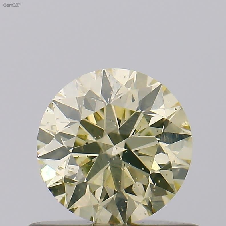 Loose Diamond - ROUND 0.51ct Fancy Light Brownish Greenish Yellow SI2 (1 of 1)