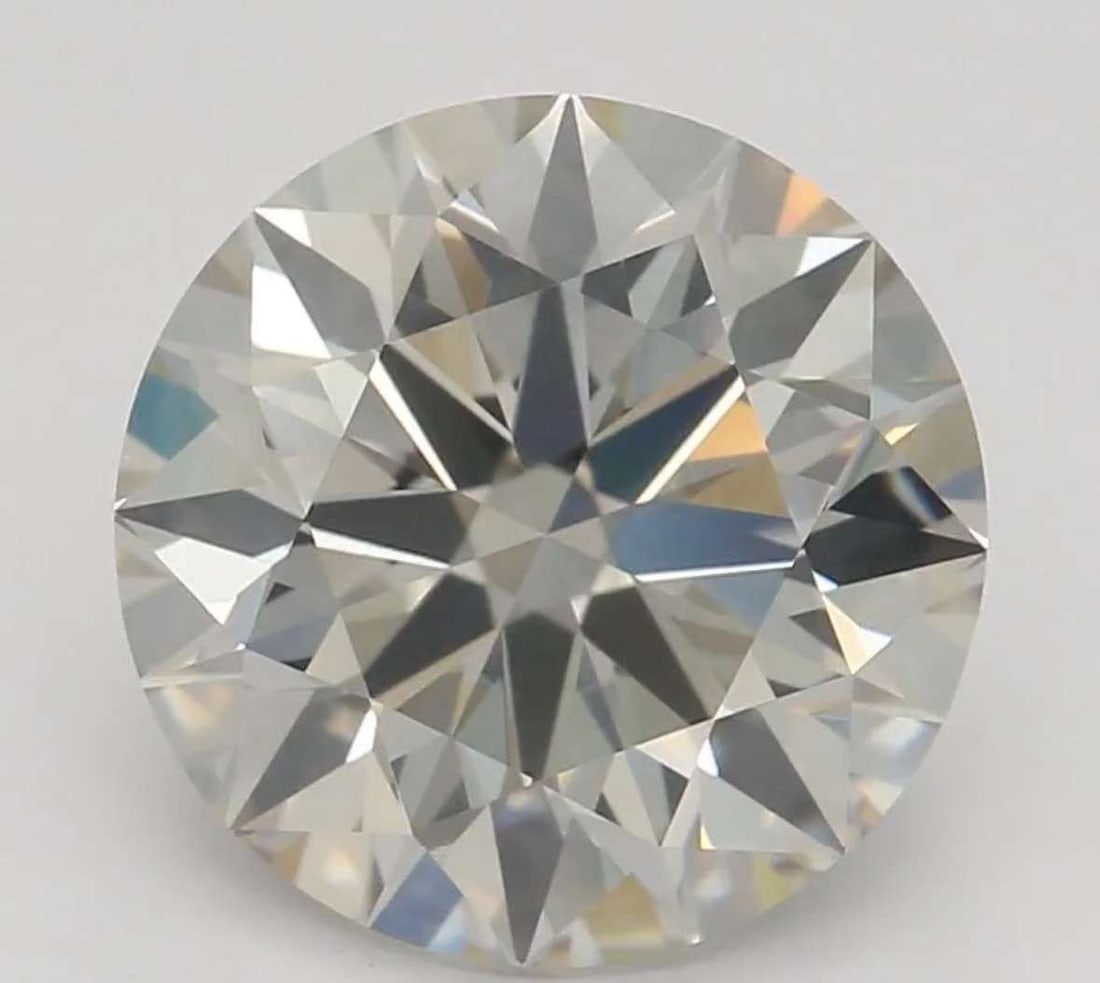 Loose Diamond - ROUND 2.09ct Very Light Gray VS2: Loose Diamond - ROUND 2.09ct Very Light Gray VS2 Source: Natural Shape: ROUND Carats: 2.09 Color: Very Light Gray Certification: GIA Video: