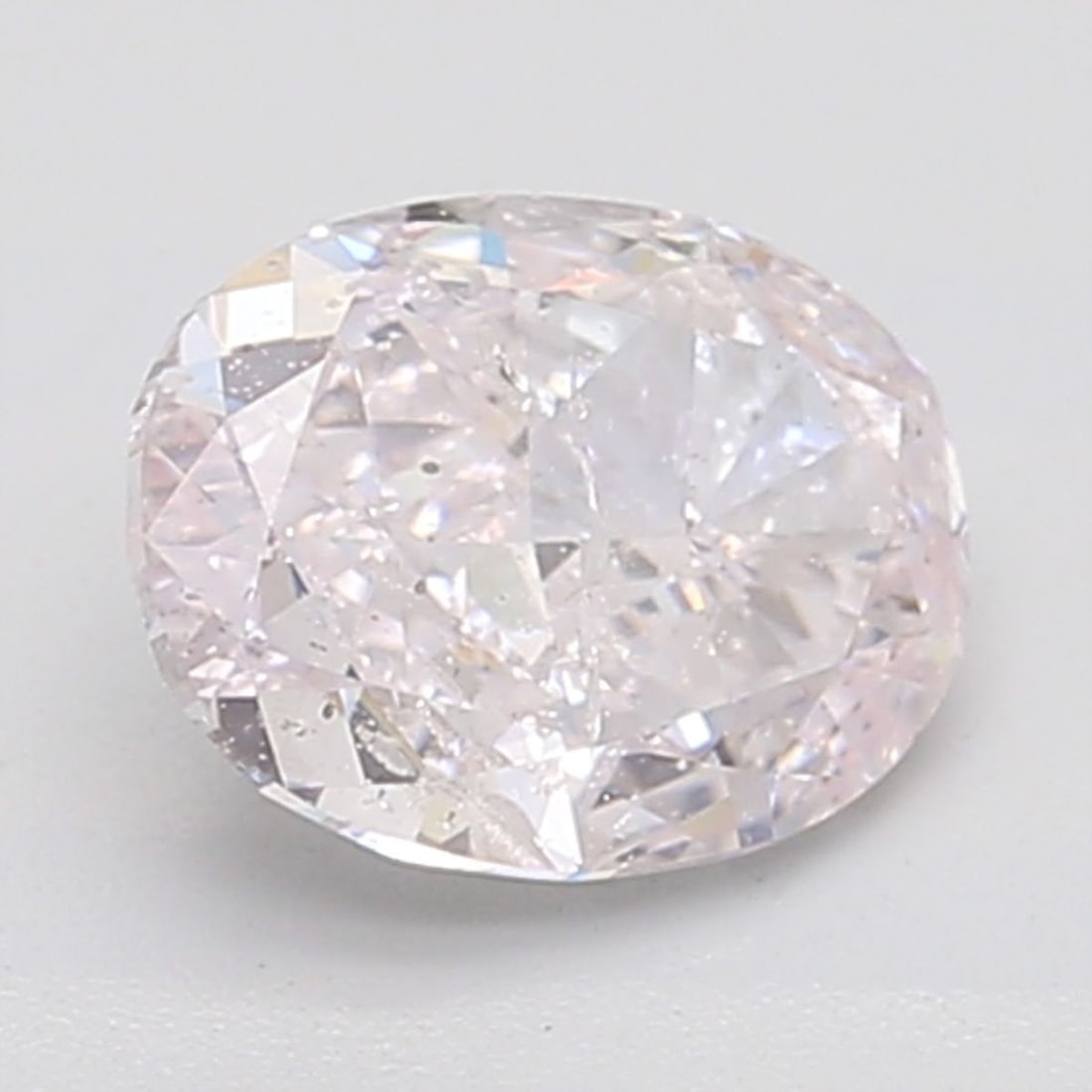 Loose Diamond - OVAL 1.34ct Light Pink I2: Loose Diamond - OVAL 1.34ct Light Pink I2 Source: Natural Shape: OVAL Carats: 1.34 Color: Light Pink Certification: GIA Video: